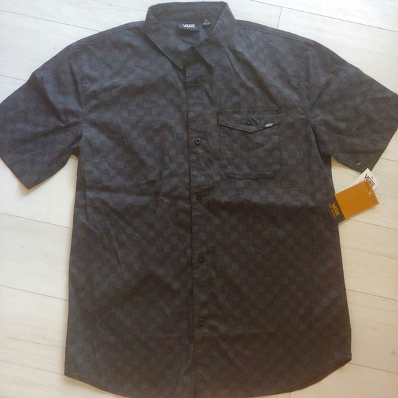 Vans Other - VANS NEW Elevator Check Button Up Shirt